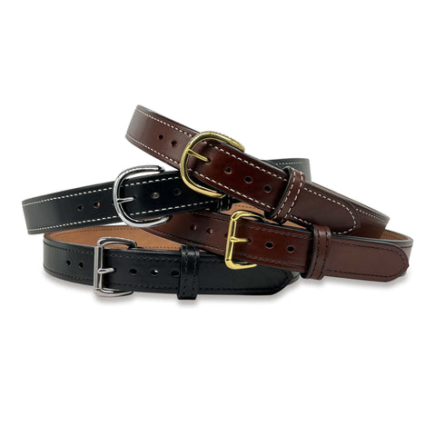 Beltman Single Stitched 1.5" Wide Dual-Layer Quick Ship Bullhide Gunbelts