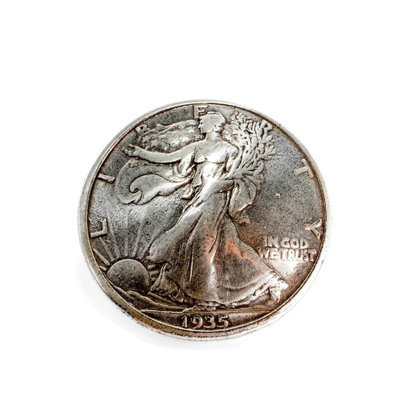 Walking Liberty Coin Concho