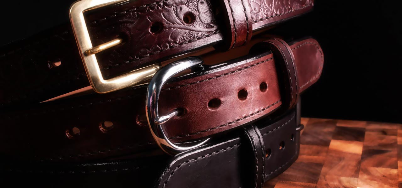 Amish Made Belts: Leather Belts for Men Made in the USA